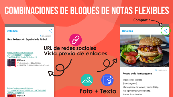 My Notebook (Español) App pantalla 1